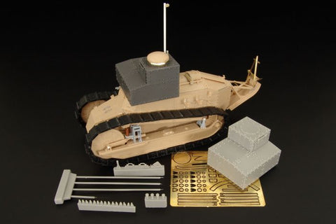 ハウラー HLU35071 1/35 WWI フランス FT-17 指揮戦車コンバージョンセット(モンモデル用)