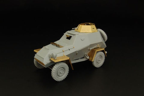 ハウラー HLU35084 1/35 WWII ソビエト BA-64 装甲車 エッチングセット(ミニアート用)
