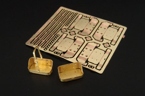 ハウラー HLU35093 1/35 WWII アメリカ ジェリカンホルダー&ストラップ(4個入り)