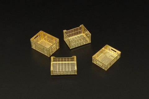 ハウラー HLU35098 1/35 汎用 プラスチック コンテナ エッチングセット