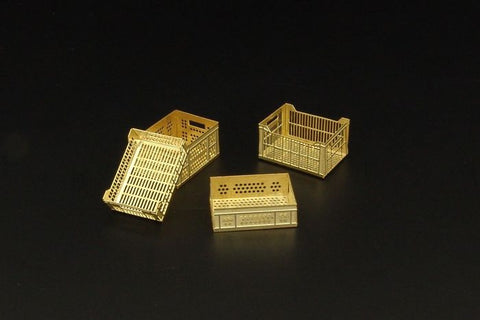 ハウラー HLU35098 1/35 汎用 プラスチック コンテナ エッチングセット
