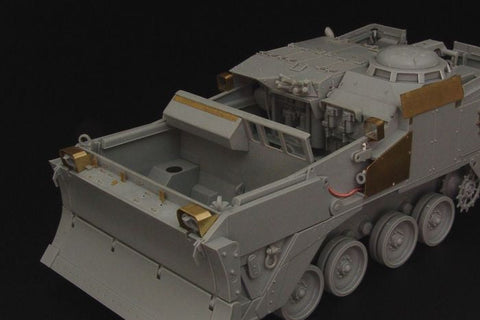 ハウラー HLU35102 1/35 現用 アメリカ M9 ACE 装甲ブルドーザー エッチングセット(タコム用)
