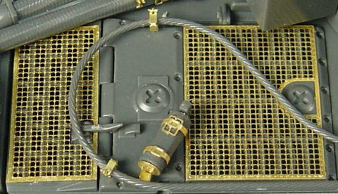 ハウラー HLX48008 1/48 WWII ドイツ タイガーI グリル(タミヤ用)