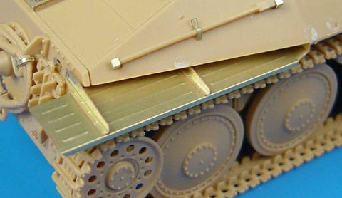 ハウラー HLX48021 1/48 WWII ドイツ ヘッツァー フェンダー(タミヤ用)