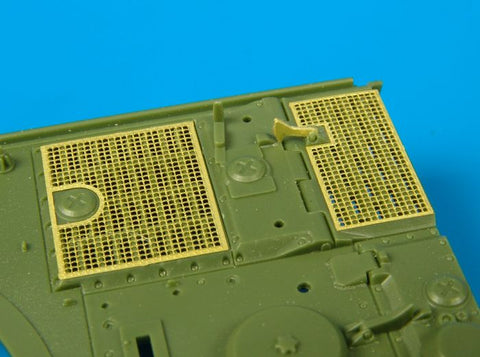 ハウラー HLX48025 1/48 WWII ドイツ タイガーI 初期型 グリル(スカイボウ用)
