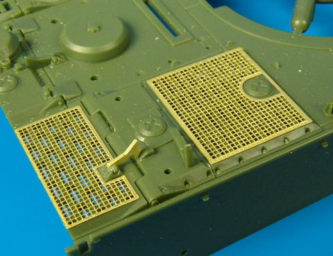 ハウラー HLX48025 1/48 WWII ドイツ タイガーI 初期型 グリル(スカイボウ用)