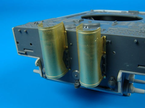 ハウラー HLX48026 1/48 WWII ドイツ タイガーI 排気管カバー(タミヤ用)