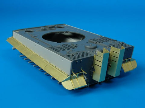ハウラー HLX48028 1/48 WWII ドイツ タイガーI アフリカ(501重戦車大隊) エッチングセット(タミヤ用)
