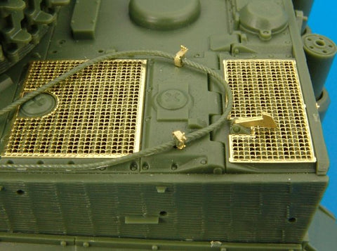 ハウラー HLX48031 1/48 WWII ドイツ タイガーI 後期型 グリル(スカイボウ用)
