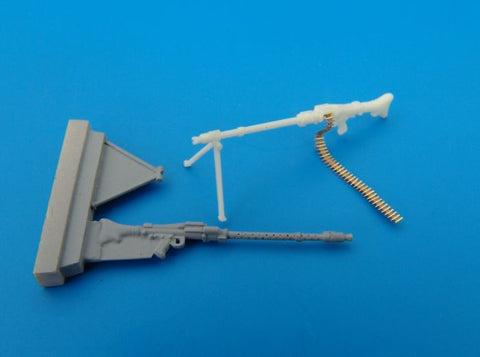ハウラー HLX48032 1/48 WWII ドイツ MG34 機関銃(レジン製)