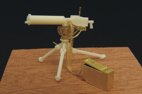ハウラー HLX48048 1/48 WWII アメリカ .30口径 M1917A1機関銃(レジン+エッチング)