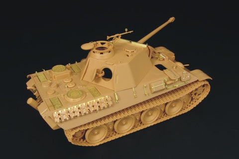ハウラー HLX48065 1/48 WWII ドイツ パンサー G型 エッチングセット(タミヤ用)