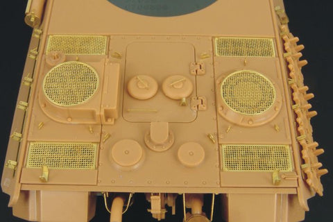 ハウラー HLX48066 1/48 WWII ドイツ パンサー/ヤークトパンサー G型 グリル(タミヤ用)
