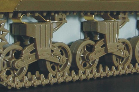 ハウラー HLX48076 1/48 WWII アメリカ M4/M10 VVSSサスペンション スキッド(タミヤ用)