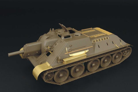 ハウラー HLX48086 1/48 WWII ソビエト SU-122 エッチングセット(タミヤ用)