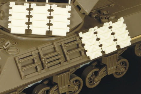 ハウラー HLX48101 1/48 WWII アメリカ M4/M10 装甲強化予備履帯セット レジン製
