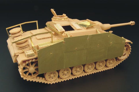 ハウラー HLX48104 1/48 WWII ドイツ III号突撃砲 G型 シュルツェン(タミヤ用)