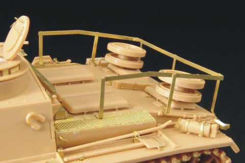 ハウラー HLX48106 1/48 WWII ドイツ III号突撃砲 G型 積載用フレーム(タミヤ用)