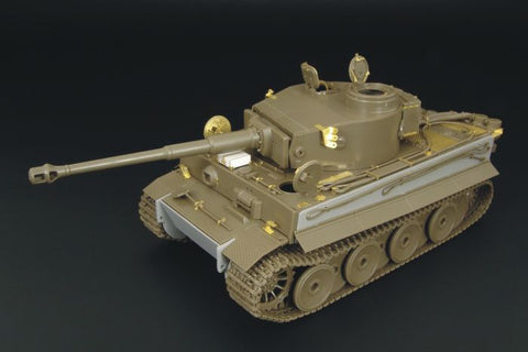 ハウラー HLX48124 1/48 WWII ドイツ タイガーI 極初期型 エッチングセット(タミヤ用)
