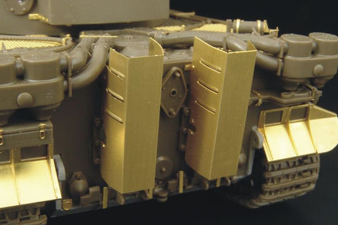 ハウラー HLX48126 1/48 WWII ドイツ タイガーI 排気管カバー "極初期型"(タミヤ用)