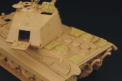 ハウラー HLX48138 1/48 WWII ドイツ キングタイガー ヘンシェル砲塔 エッチングセット(タミヤ用)