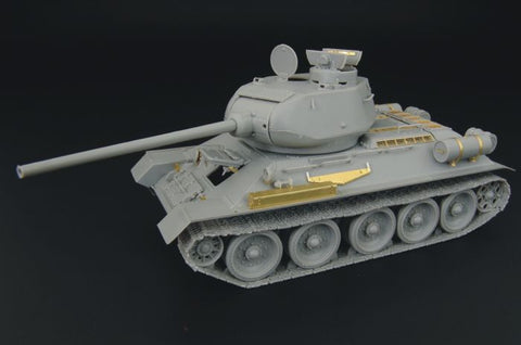 ハウラー HLX48153 1/48 WWII ソビエト T-34/85 1944年型 エッチングセット(ホビーボス84809用)