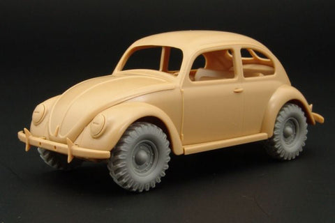 ハウラー HLX48173 1/48 WWII ドイツ フォルクスワーゲン type 82E ケーファー レジンホイールセット(タミヤ用)