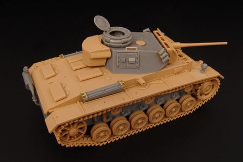 ハウラー HLX48180 1/48 WWII ドイツ III号戦車 M型 後期型 コンバージョンセット