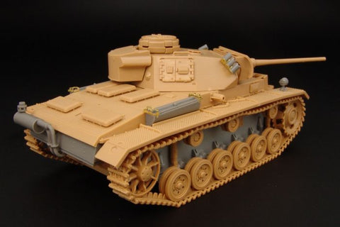 ハウラー HLX48182 1/48 WWII ドイツ III号戦車 M型 初期型 コンバージョンセット