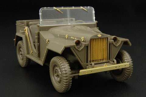 ハウラー HLX48185 1/48 WWII ソビエト GAZ-67B フィールドカー エッチングセット(タミヤ用)