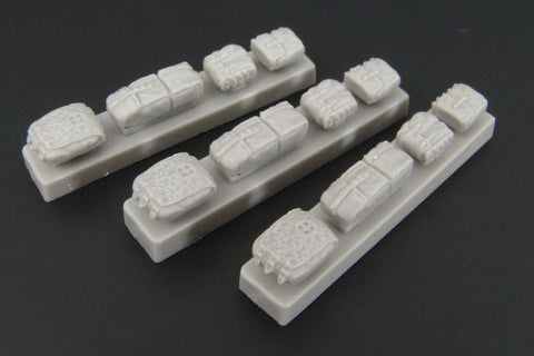 ハウラー HLX48196 1/48 WWII ドイツ リュックサック・バッグ(レジン製)