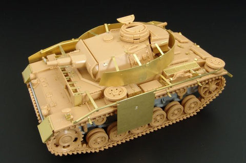 ハウラー HLX48201 1/48 WWII ドイツ III号戦車 M/N型 シュルツェン(タミヤ用)