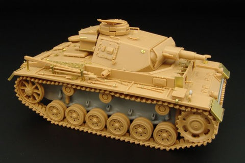 ハウラー HLX48202 1/48 WWII ドイツ III号戦車 N型 エッチングセット(タミヤ用)