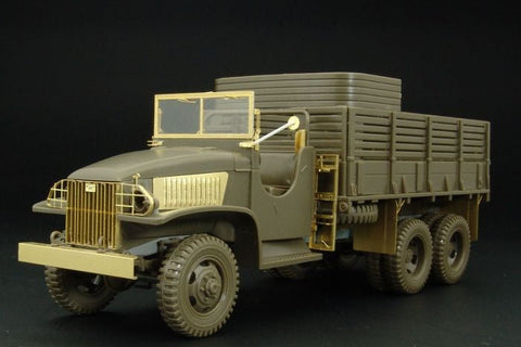 ハウラー HLX48209 1/48 WWII アメリカ CCKW-353 アメリカ 2 1/2ton 6x6 トラック エッチングセット(GMC)(タミヤ用)