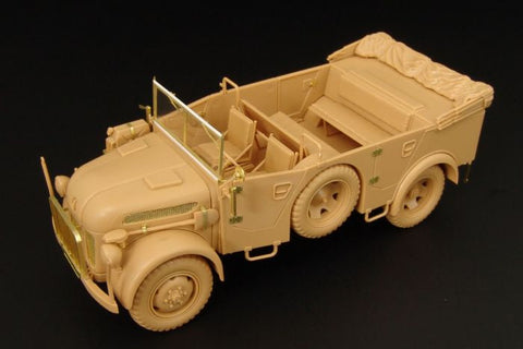 ハウラー HLX48214 1/48 WWII ドイツ シュタイヤー1500A/01 エッチングセット(タミヤ用)