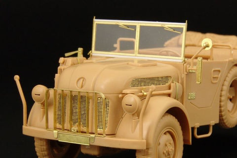 ハウラー HLX48214 1/48 WWII ドイツ シュタイヤー1500A/01 エッチングセット(タミヤ用)