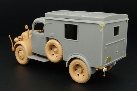 ハウラー HLX48216 1/48 WWII ドイツ シュタイヤー1500 無線車両 コンバージョンセット(タミヤ用)