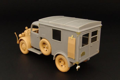 ハウラー HLX48220 1/48 WWII ドイツ シュタイヤー1500 Kfz.31 救急車 コンバージョンセット(タミヤ用)
