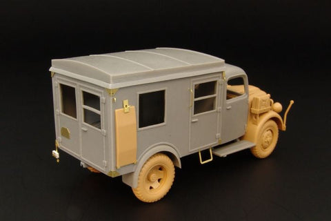 ハウラー HLX48220 1/48 WWII ドイツ シュタイヤー1500 Kfz.31 救急車 コンバージョンセット(タミヤ用)
