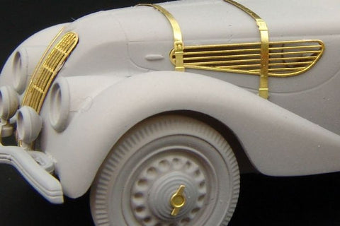 ハウラー HLX48222 1/48 WWII ドイツ BMW 327 グリル(ハセガワ用)