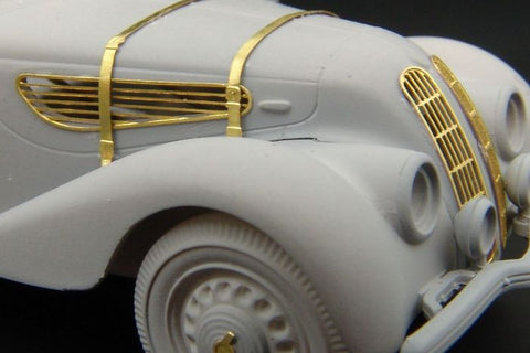 ハウラー HLX48222 1/48 WWII ドイツ BMW 327 グリル(ハセガワ用)