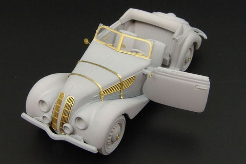 ハウラー HLX48223 1/48 WWII ドイツ BMW 327 エッチングセット(ハセガワ用)