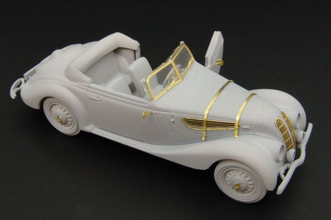 ハウラー HLX48223 1/48 WWII ドイツ BMW 327 エッチングセット(ハセガワ用)