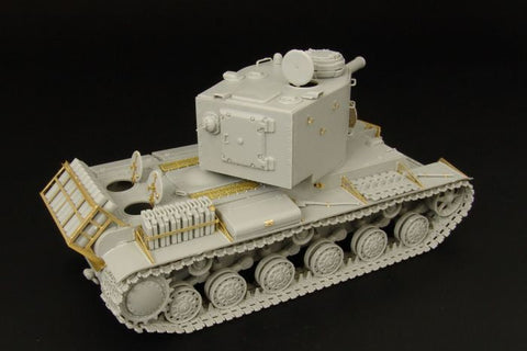 ハウラー HLX48234 1/48 WWII ドイツ Pz.Kpfw.754(r) KV-2 エッチングセット(ホビーボス)