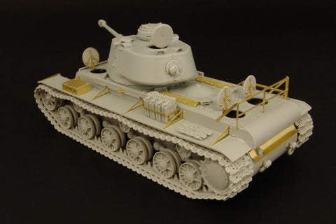 ハウラー HLX48235 1/48 WWII ドイツ Pz.Kpfw.756(r) KV-1 エッチングセット(ホビーボス)