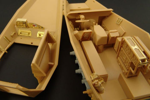 ハウラー HLX48236 1/48 WWII ドイツ Sd.Kfz.250/3 インテリア エッチングセット(タミヤ用)