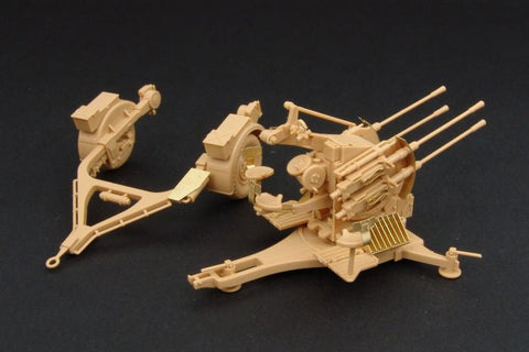 ハウラー HLX48243 1/48 WWII ドイツ 2cm FlaK 38 四連装 エッチング基本セット(タミヤ用)