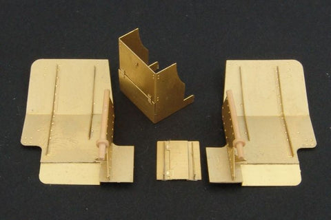 ハウラー HLX48244 1/48 WWII ドイツ 2cm FlaK 38 四連装 防盾 セット(タミヤ用)