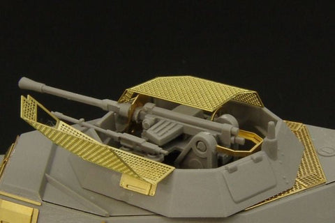 ハウラー HLX48249 1/48 WWII ドイツ Sd.Kfz.222 4輪装甲偵察車 グリル(タミヤ/ICM用)
