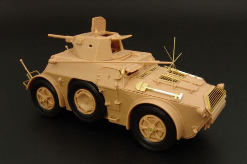 ハウラー HLX48252 1/48 WWII イタリア AB41 装甲偵察車 エッチングセット(タミヤ/スーパーモデル用)